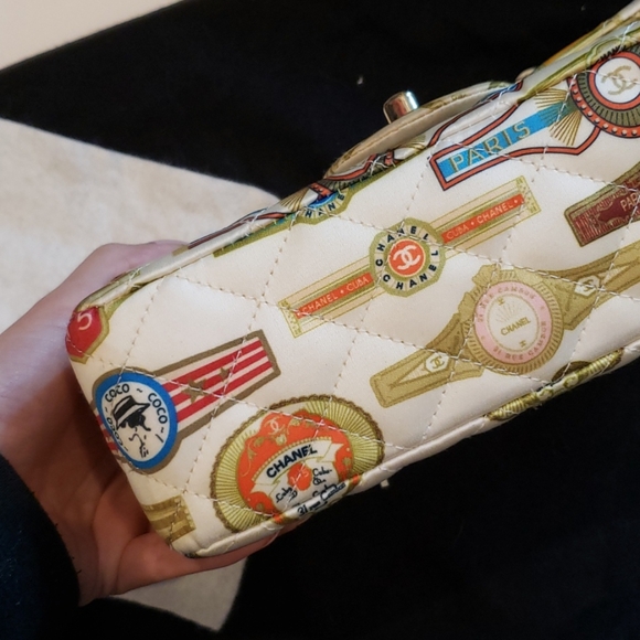 ❗SOLD❗Chanel Satin Classic Flap Mini Rectangle - Picture 4 of 15